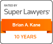 Rated by Super Lawyers - Brian Kane - 10 years